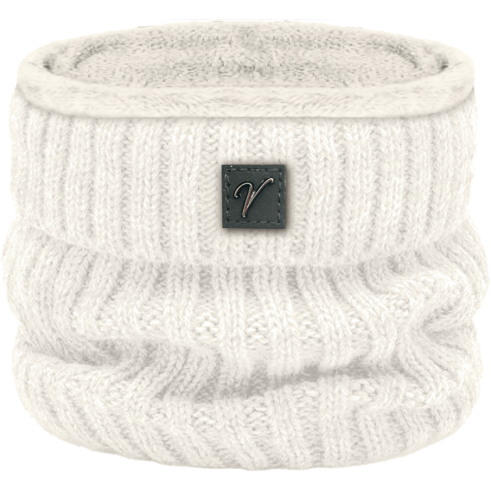 Image Cache-cou en tricot pour adultes, blanc