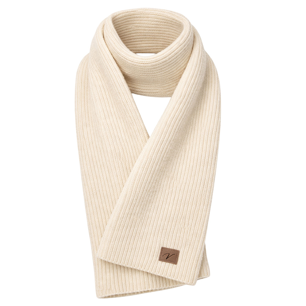 Image Foulard ultra doux - Couleur unie - Beige Crème
