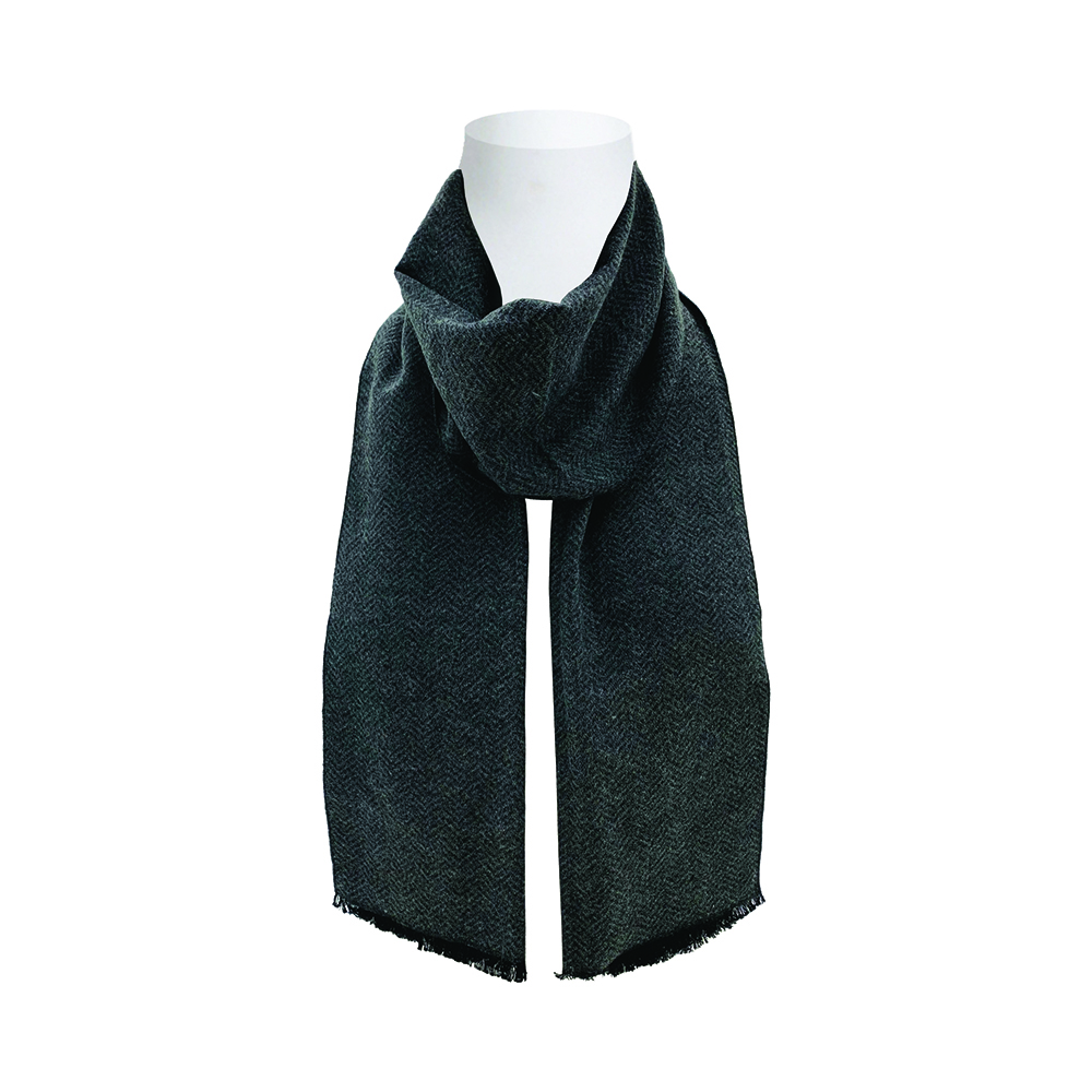 Image Scarf for Men, Charcoal