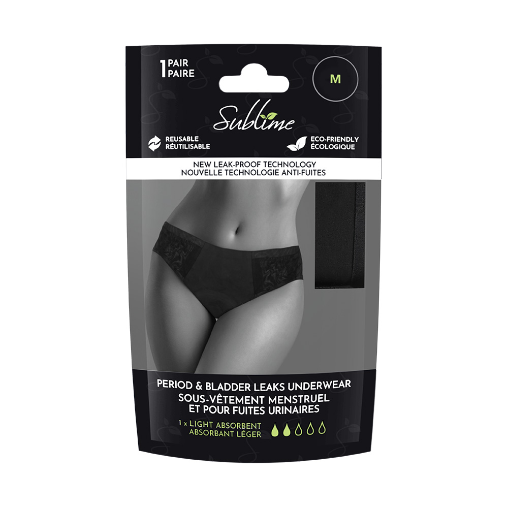 Image Whisper Period Underwear, single pack (light absorbent) - MEDIUM