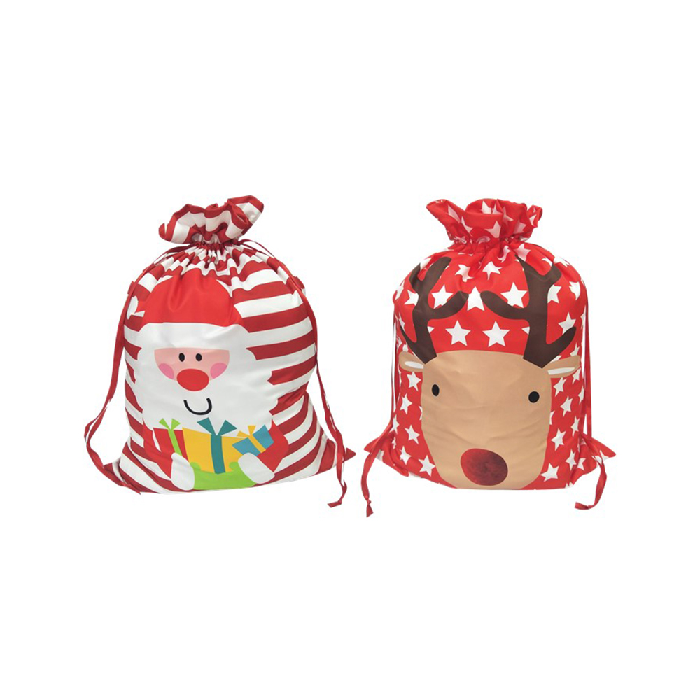 Image Christmas Gift Bags - 2 models: Santa, Deer