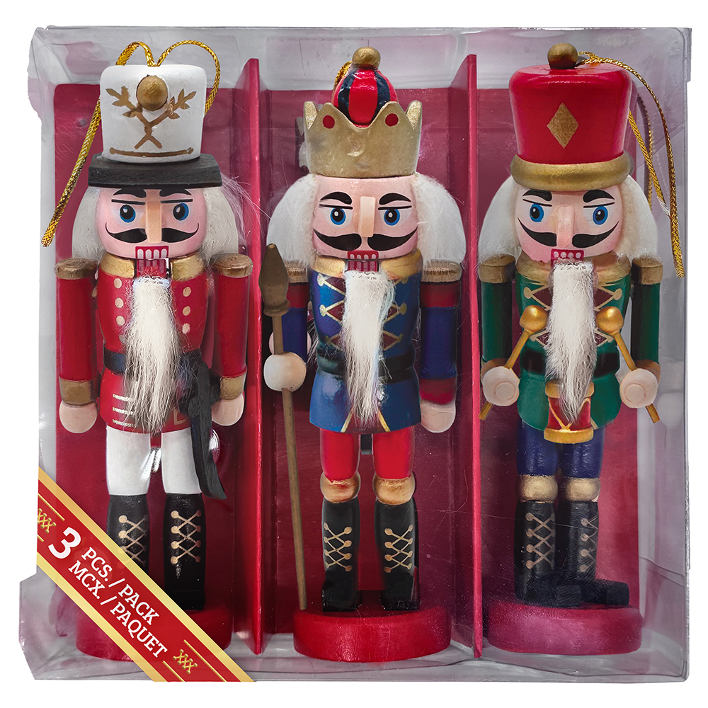 Image Nutcracker Ornaments -  3 Models