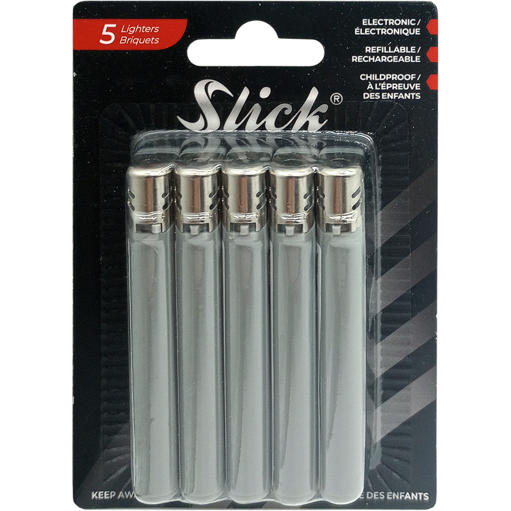 Image Slick Lighter Extrafuel Grey 5 PACK